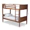 Baxton Studio Elsie Walnut Brown Finished Wood Twin Size Bunk Bed 157-9636 - alternate 5